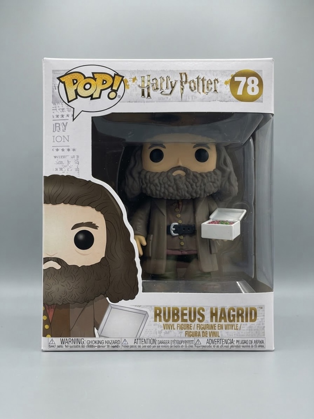 Funko Pop! Harry Potter Rubeus Hagrid Vinyl Figure - Brown, Gray, Black